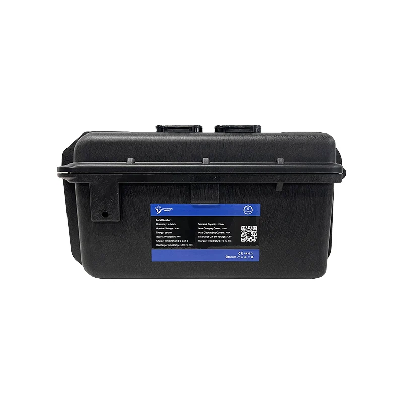 ULP-36-100 | Wasserdichte 36V LiFePO4 Versorgungsbatterie mit 100Ah
