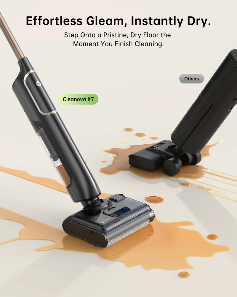 Vactidy & Vexilar | Cleanova X7 Cordless Wet-Dry Vacuum Cleaner