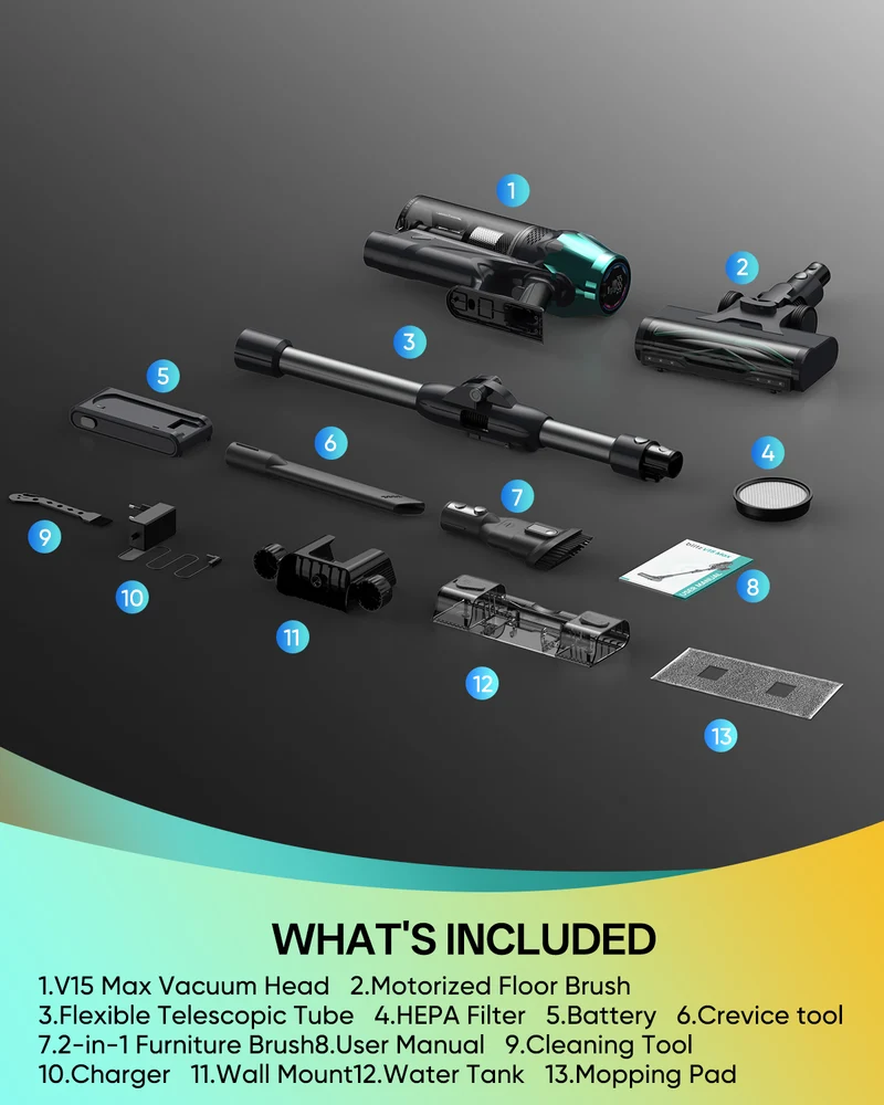 Vactidy & Vexilar | Blitz V15 Max Cordless Vacuum Cleaner
