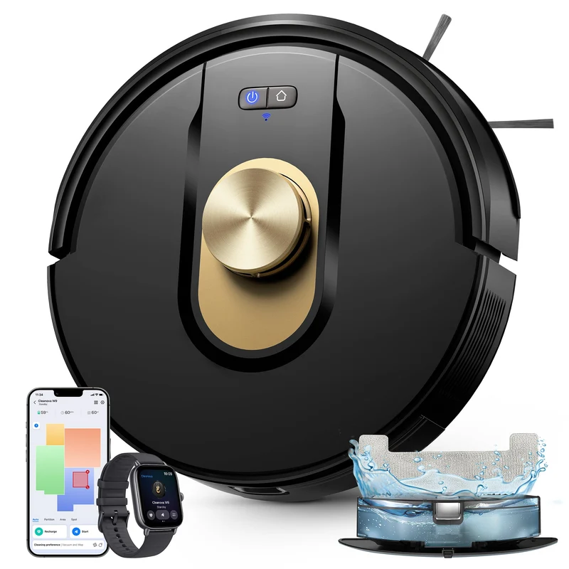 Vactidy & Vexilar | Cleanova W9 Robot Vacuum Cleaner