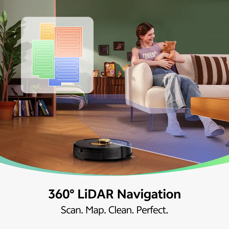 Vactidy & Vexilar | Cleanova W9 Robot Vacuum Cleaner