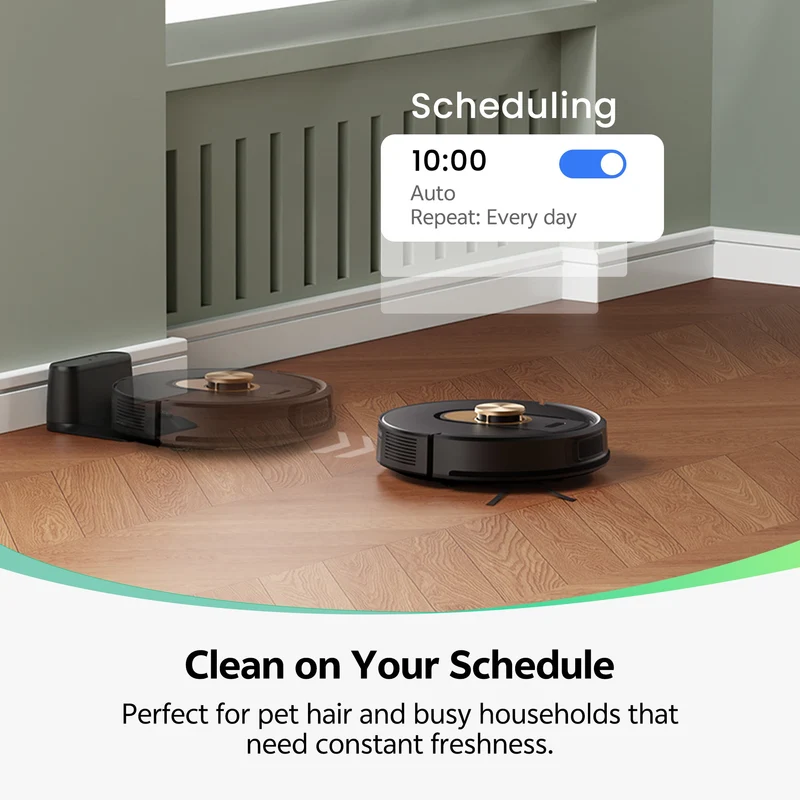 Vactidy & Vexilar | Cleanova W9 Robot Vacuum Cleaner