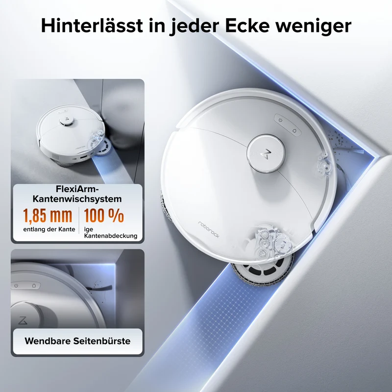 Roborock Qrevo 2 Pro Saugroboter mit automatischem Entfernen des Mopps