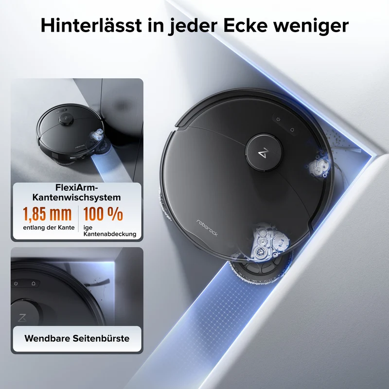 Roborock Qrevo 2 Pro Saugroboter mit automatischem Entfernen des Mopps