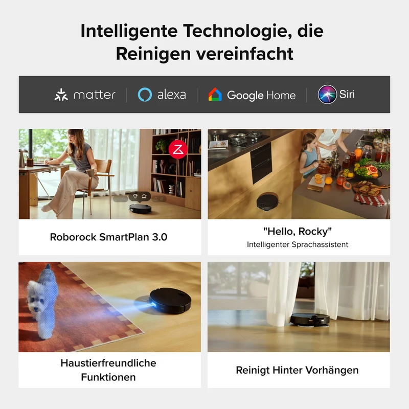 Roborock Saros 20 Neo Saug- und Wischroboter mit Heißwasserwischen und intelligenter Dockingstation