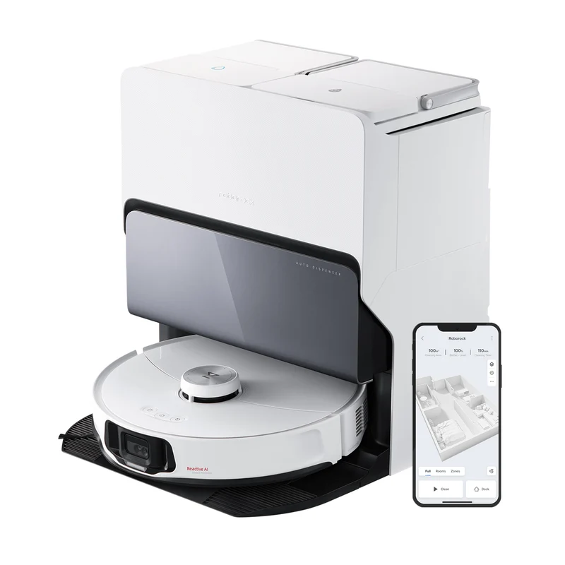 Roborock S8 MaxV Ultra Saugroboter mit 8-in-1 RockDock® Ultra