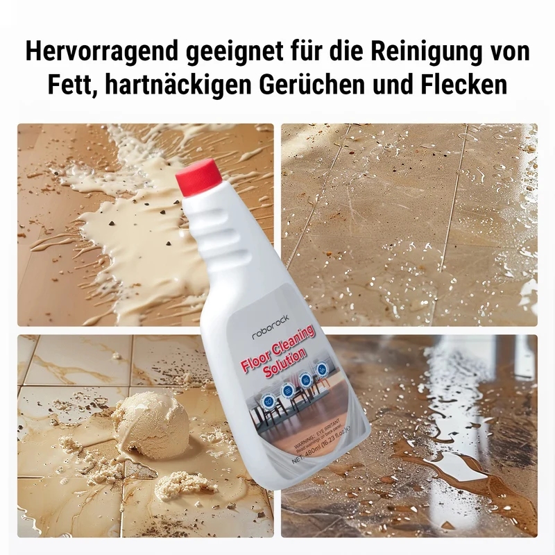 Roborock-Bodenreinigungslösung für Roboterstaubsauger und Nass-Trocken-Staubsauger *2 Stück