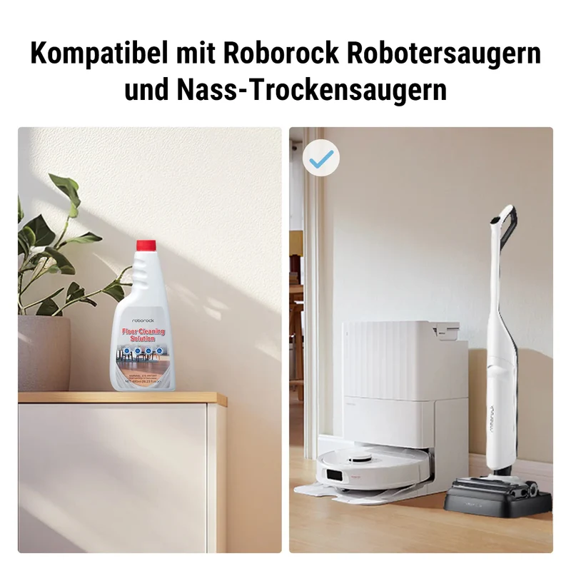 Roborock-Bodenreinigungslösung für Roboterstaubsauger und Nass-Trocken-Staubsauger *2 Stück