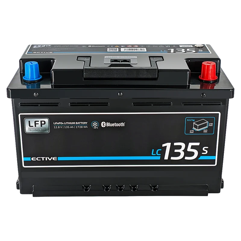 LC 135s LT 12V LiFePO4 Lithium Versorgungsbatterie 135Ah