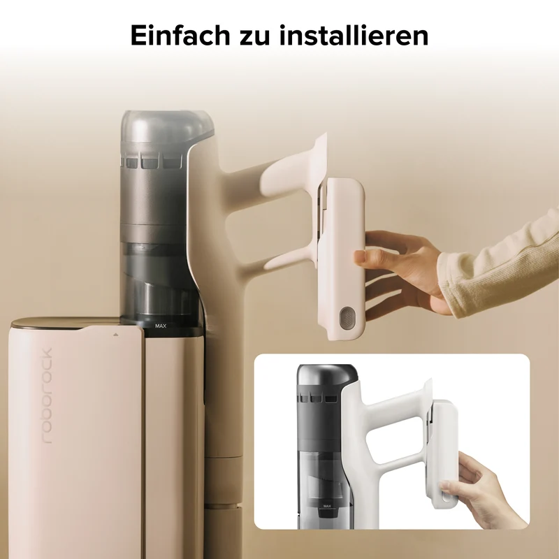 Roborock 8-Zellen 2500mAh Lithium-Ionen-Akku für H60 Hub Pro/H60 Pro – Hohe Kapazität für Längere Laufzeit, Kompatibel mit kabellosen Handstaubsaugern