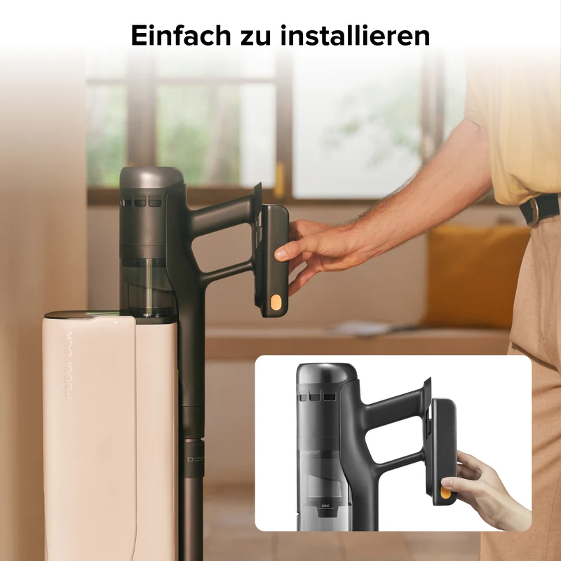 Roborock 8-Zellen 2964mAh Lithium-Ionen-Akku für H60 Hub Ultra/H60 Ultra – Hohe Kapazität für Längere Laufzeit, Kompatibel mit kabellosen Handstaubsaugern