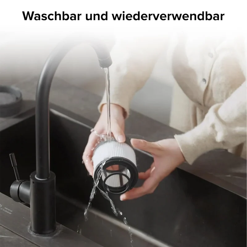 Roborock Original Waschbarer Filter für die H60 & H60 Hub Serie Stielstaubsauger
