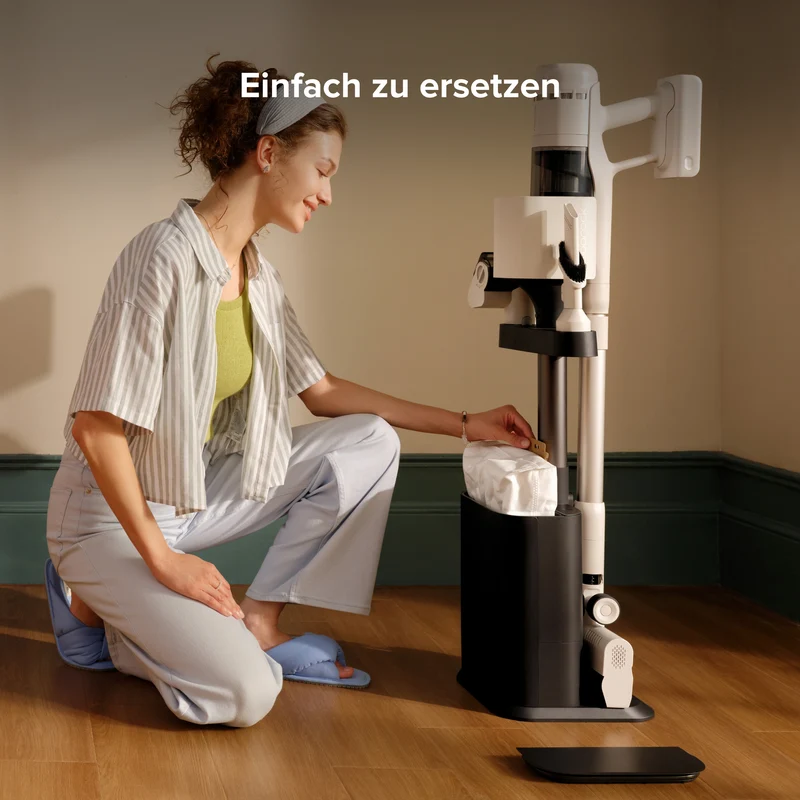 Roborock Staubbeutel (12 Stück) für H60 Hub, 2 L