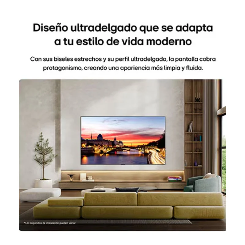 LG Pantalla 65" OLED EVO AI C6 4K Smart, OLED65C6PSA