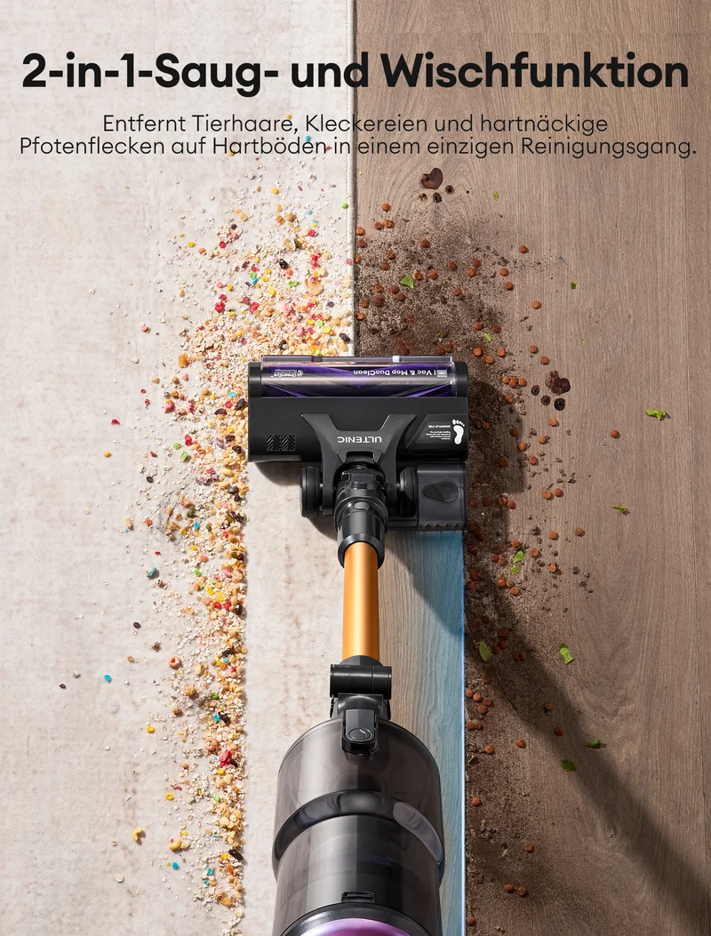 Ultenic U20 Mopper Akku-Staubsauger