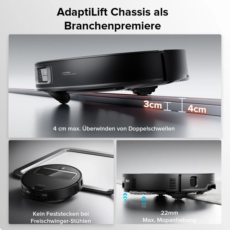 Roborock Saros Z70 Staubsaugerroboter mit mechanischem OmniGrip™ Arm