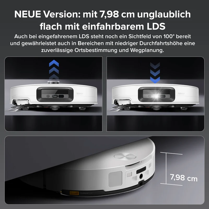 Roborock Saros 10 Saugroboter mit Dual Anti-Tangle System (verbessert von S8 MaxV Ultra)