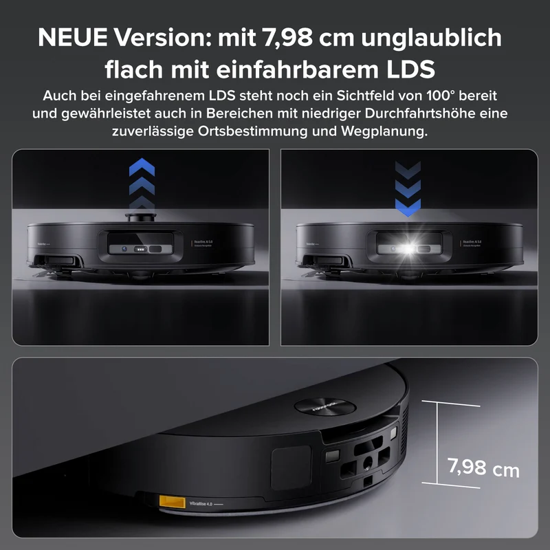 Roborock Saros 10 Saugroboter mit Dual Anti-Tangle System (verbessert von S8 MaxV Ultra)
