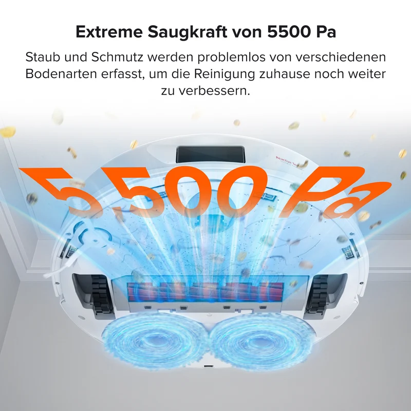 Roborock Qrevo Saugroboter mit Multifunktions-Dockingstation