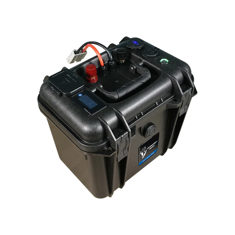 ULP-24-50 | Wasserdichte 24V LiFePO4 Versorgungsbatterie mit 50Ah