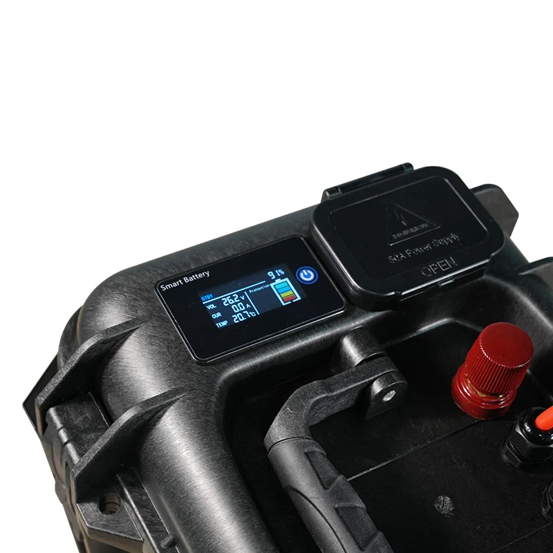 ULP-24-50 | Wasserdichte 24V LiFePO4 Versorgungsbatterie mit 50Ah