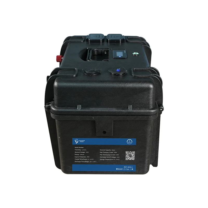 ULP-12-280 | Wasserdichte 12V LiFePO4 Versorgungsbatterie mit 280Ah