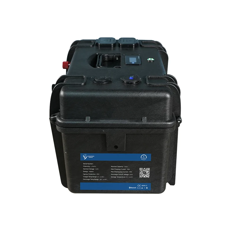 ULP-12-150 | Wasserdichte 12V LiFePO4 Versorgungsbatterie mit 150Ah