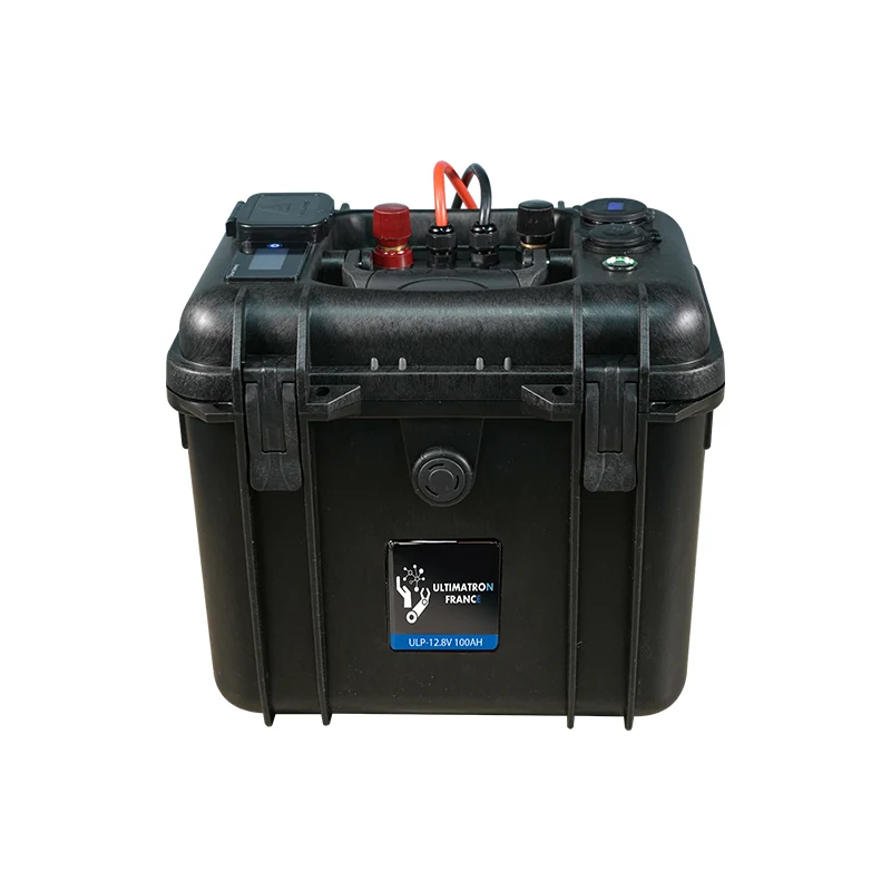 ULP-12-100 | Wasserdichte 12V LiFePO4 Versorgungsbatterie mit 100Ah