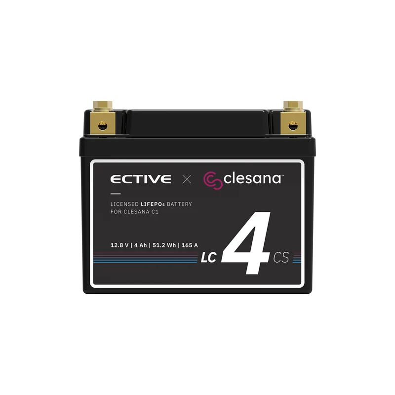 LC 4CS 4 Ah | Offizielle LiFePO4-Batterie für die Clesana C1 Toilette