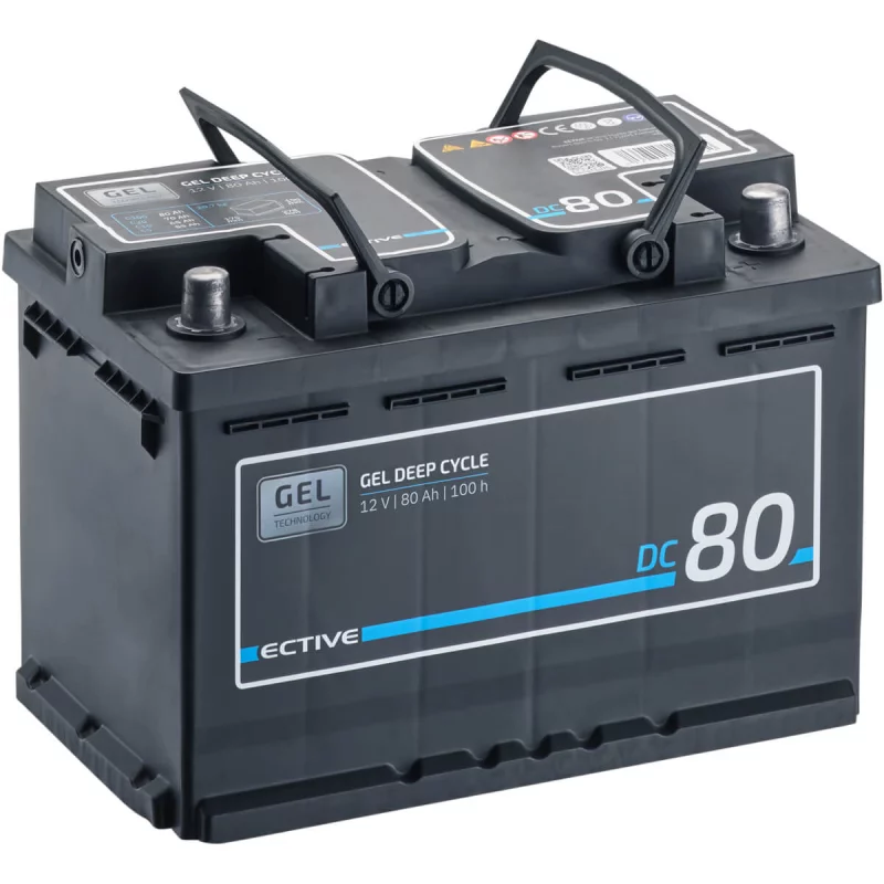 DC 80 GEL Versorgungsbatterie 80AH