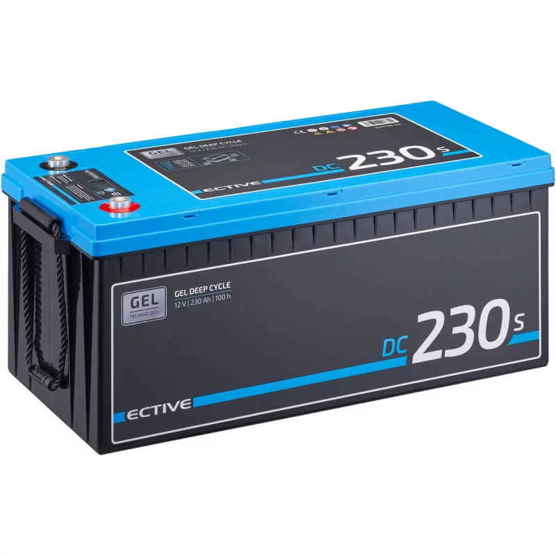 DC 230S GEL Deep Cycle mit LCD-Anzeige 230Ah