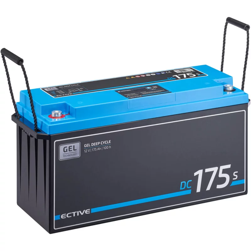 DC 175S GEL Deep Cycle mit LCD-Anzeige 175Ah