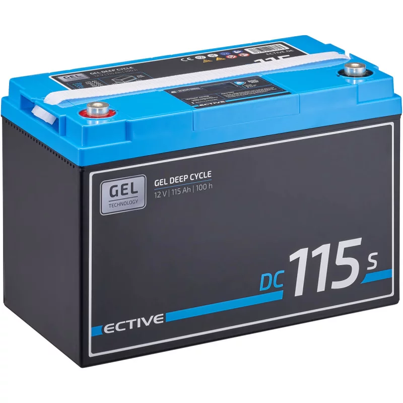 DC 115S GEL Deep Cycle mit LCD-Anzeige 115Ah