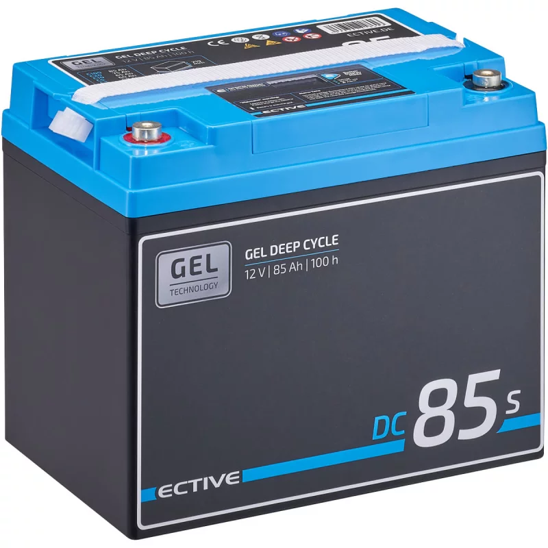 DC 85S GEL Deep Cycle mit LCD-Anzeige 85Ah