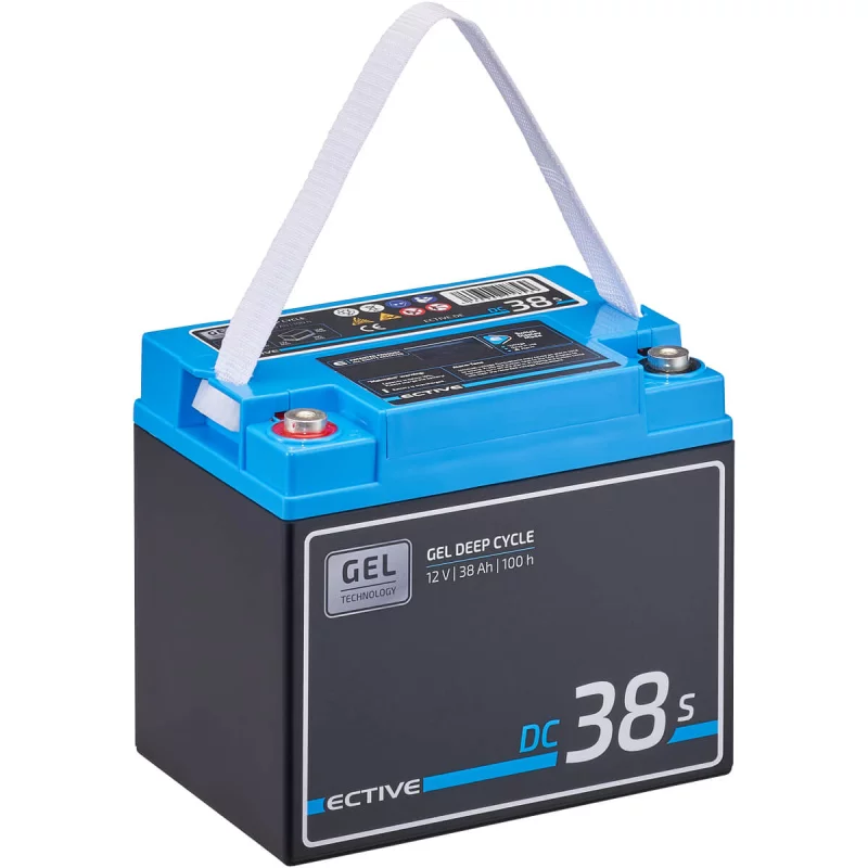 DC 38S GEL Deep Cycle mit LCD-Anzeige 38Ah