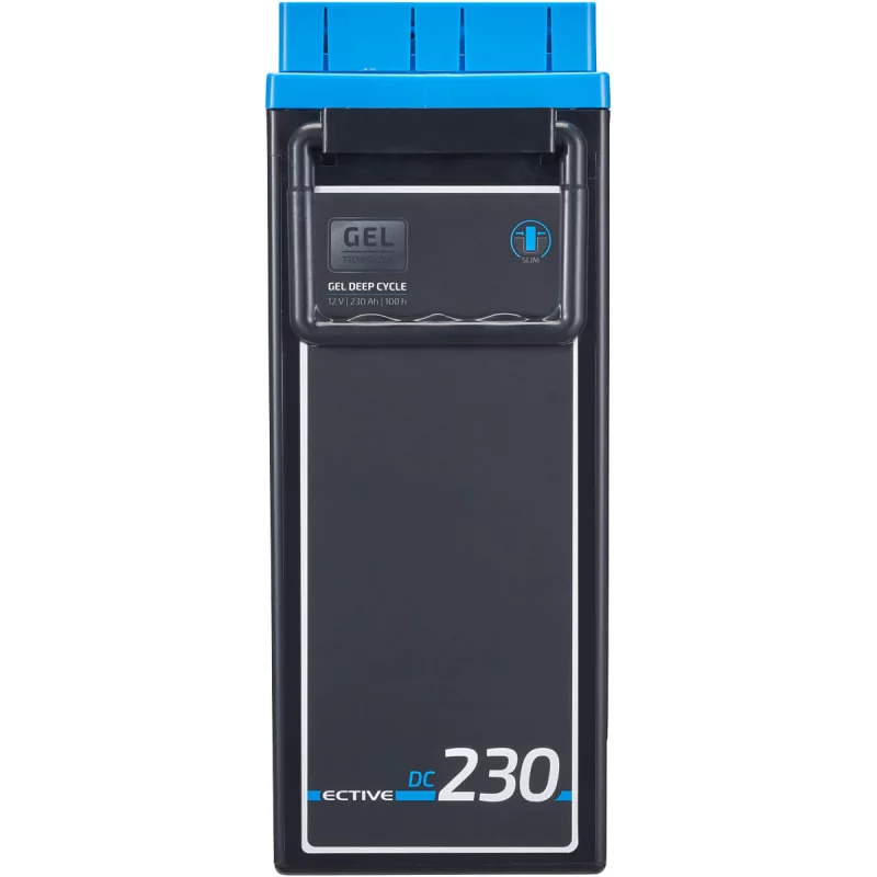 DC 230 GEL Slim 12V Versorgungsbatterie 230Ah
