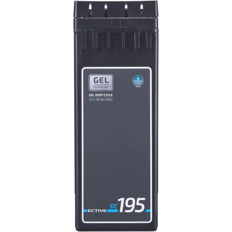 DC 195 GEL Slim 12V Versorgungsbatterie 195Ah
