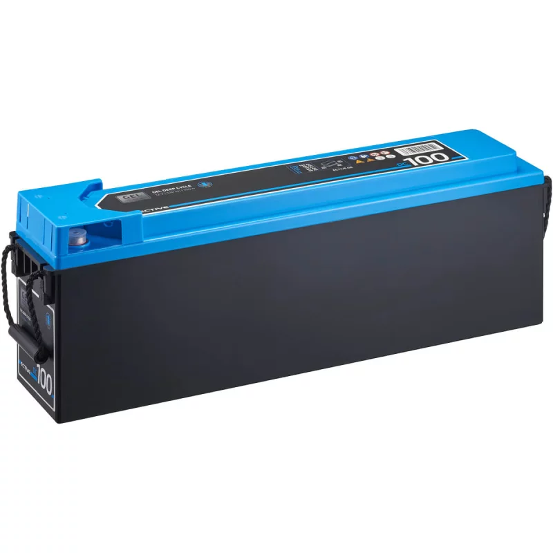 DC 100 GEL Slim 12V Versorgungsbatterie 100Ah