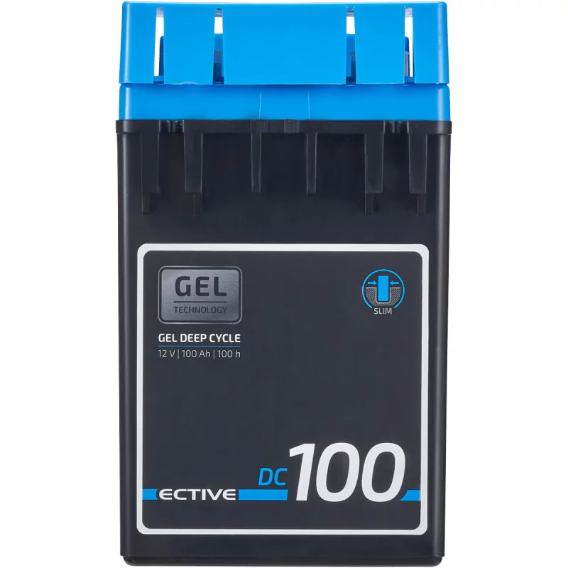 DC 100 GEL Slim 12V Versorgungsbatterie 100Ah
