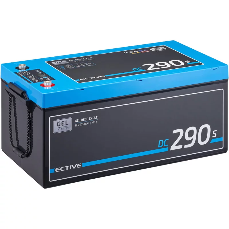 DC 290S GEL Deep Cycle mit LCD-Anzeige 290Ah
