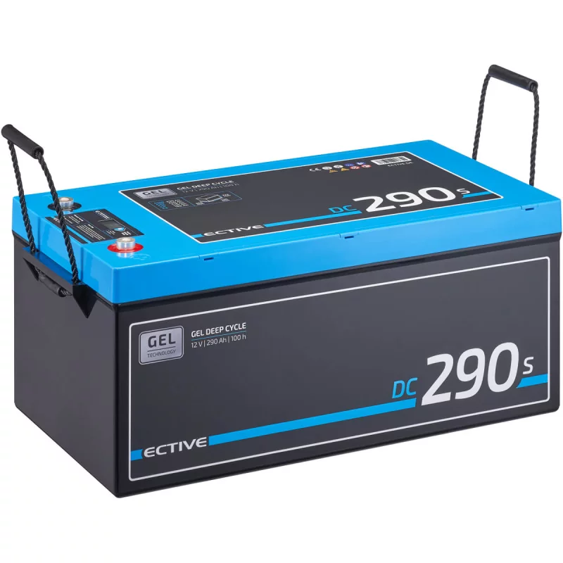DC 290S GEL Deep Cycle mit LCD-Anzeige 290Ah