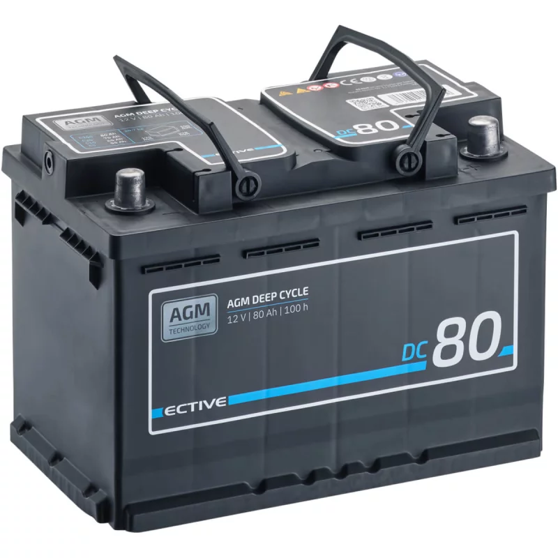 DC 80 AGM Deep Cycle 80Ah Versorgungsbatterie