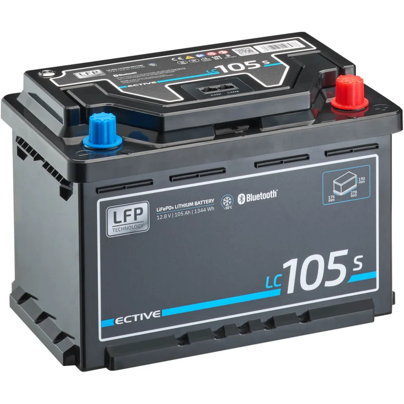 LC 105s LT | 105Ah Versorgungsbatterie mit Heizung