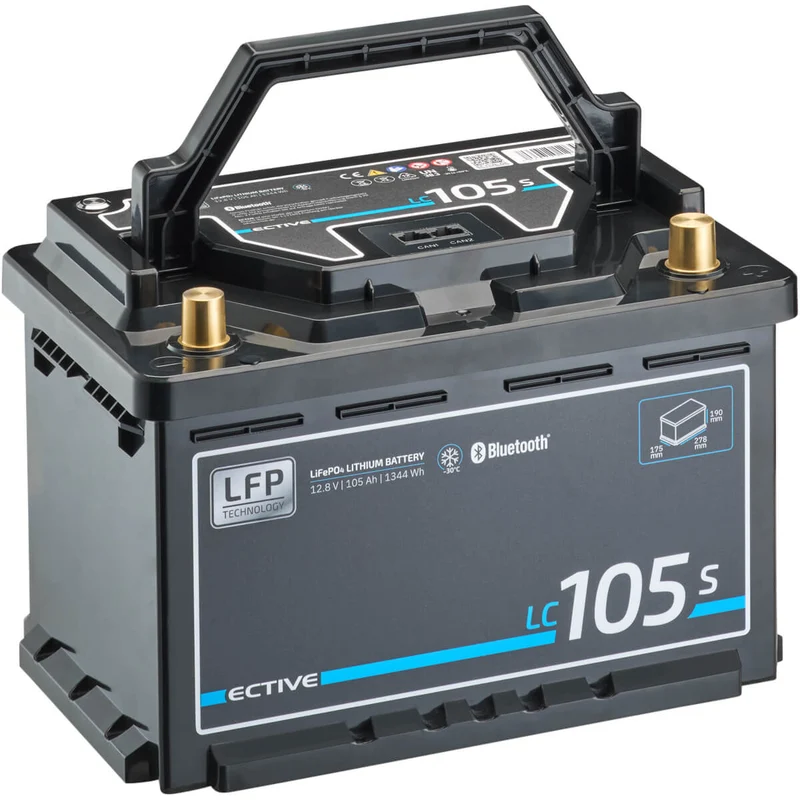 LC 105s LT | 105Ah Versorgungsbatterie mit Heizung