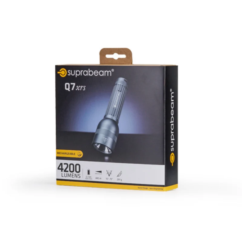Q7xrs Akku-Taschenlampe - 4200 Lm