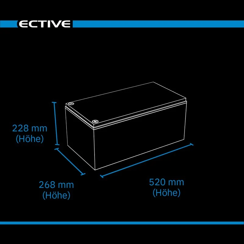 LC 150L BT 24V LiFePO4 Versorgungsbatterie 150Ah