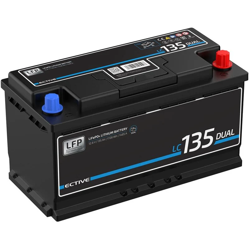 LC 135 Dual LFP | Starter- und Versorgungsbatterie