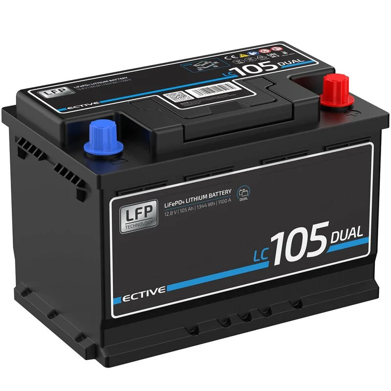 LC 105 Dual LFP | Starter- und Versorgungsbatterie