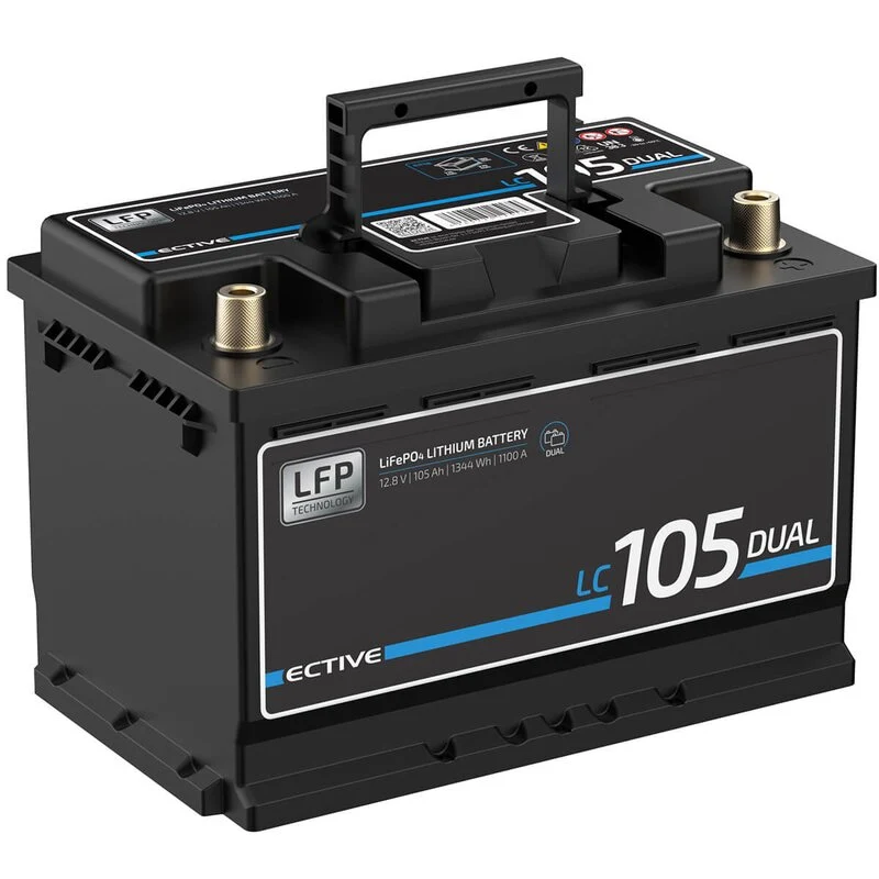 LC 105 Dual LFP | Starter- und Versorgungsbatterie
