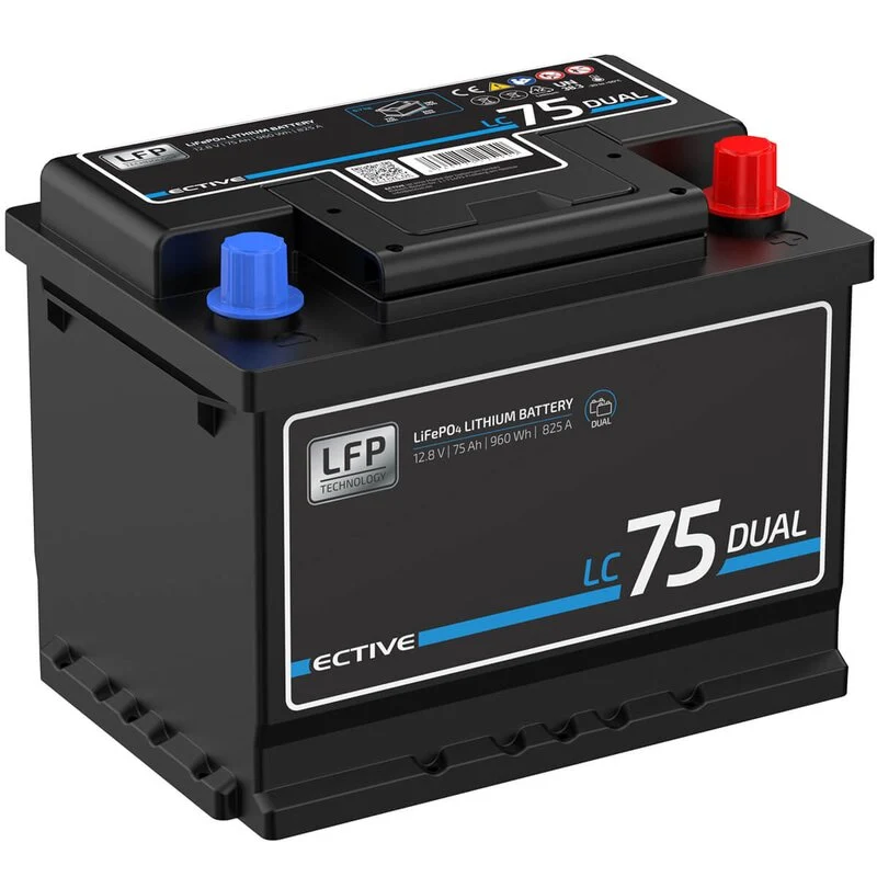 LC 75 Dual LFP | Starter- und Versorgungsbatterie